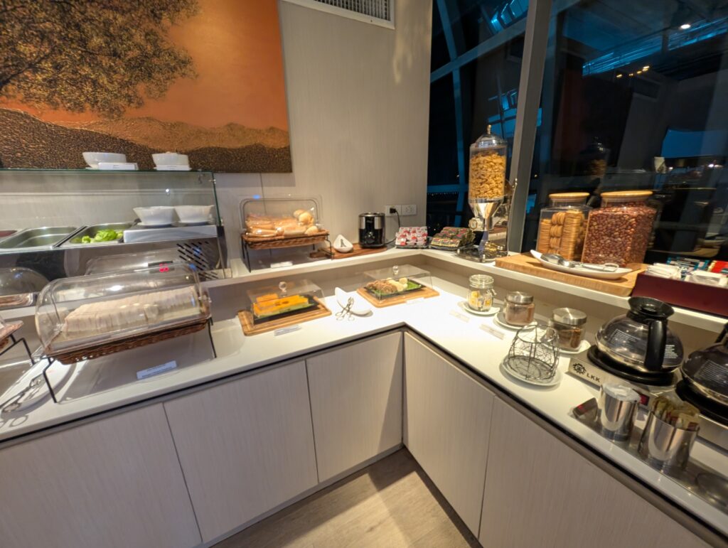 ミラクルラウンジのビュッフェ