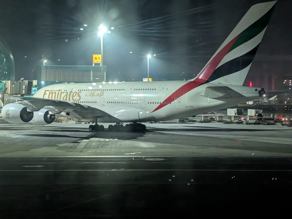 エミレーツ航空の機体