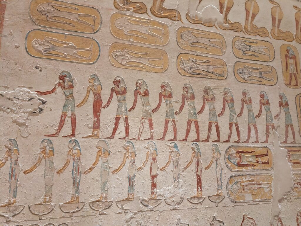 エジプトの壁画