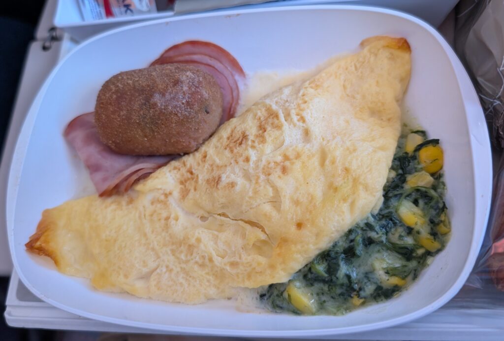 エミレーツ機内食