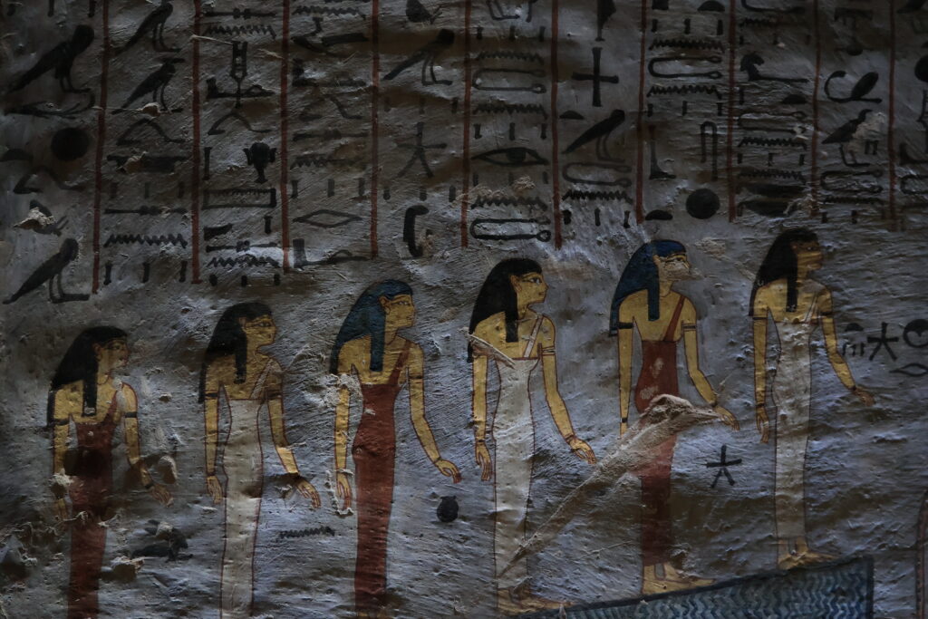 ラムセス1世の墓の壁画