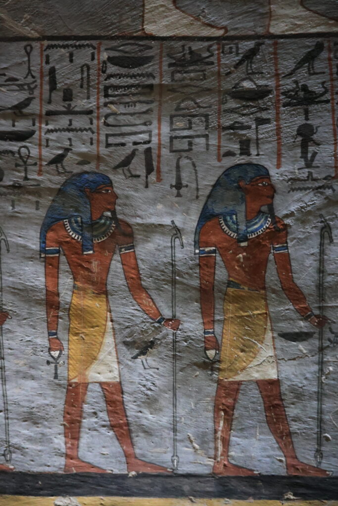 ラムセス1世の墓の壁画