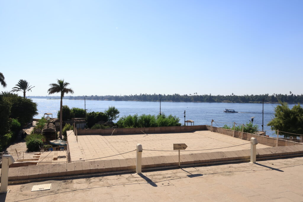 コム・オンボ神殿からのナイル川