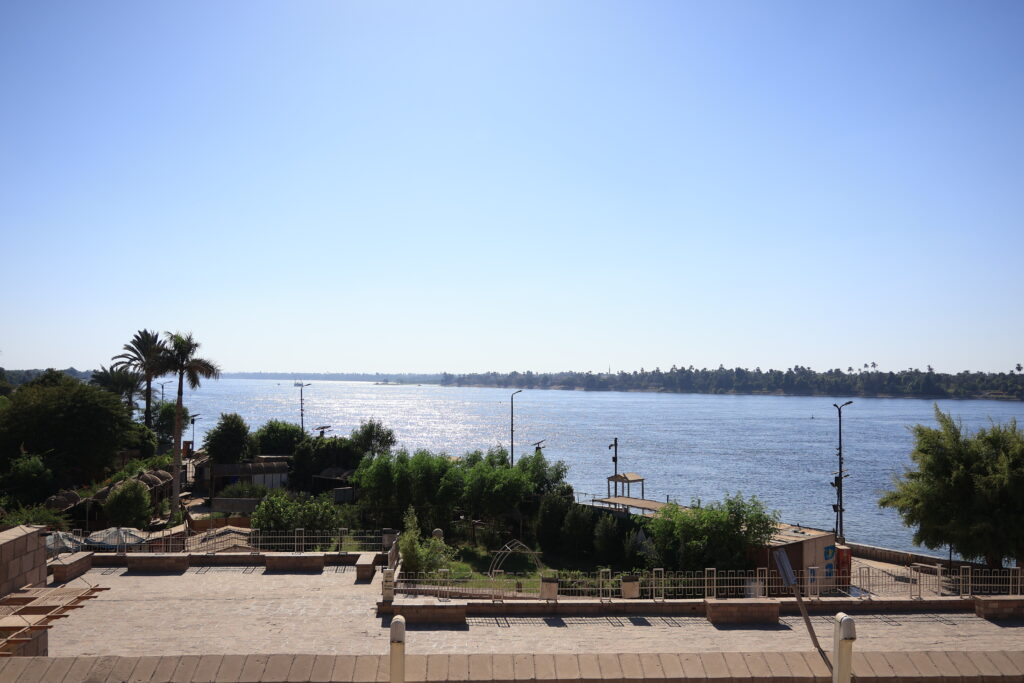 コムオンボ神殿からのナイル川