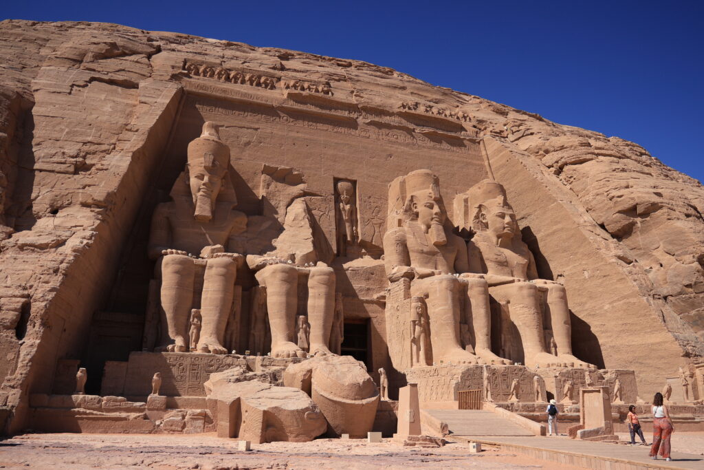 アブシンベル神殿のラムセス2世