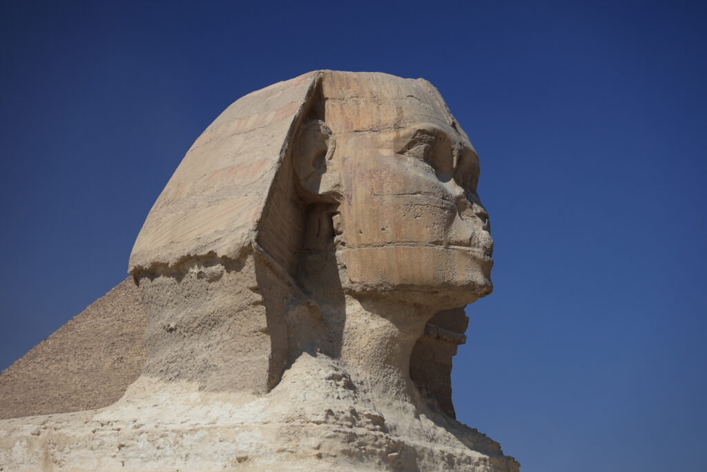 スフィンクスの顔