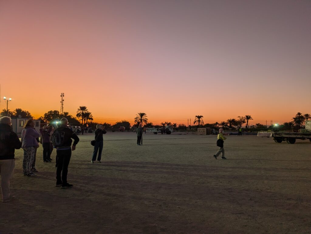 ルクソールの気球会場