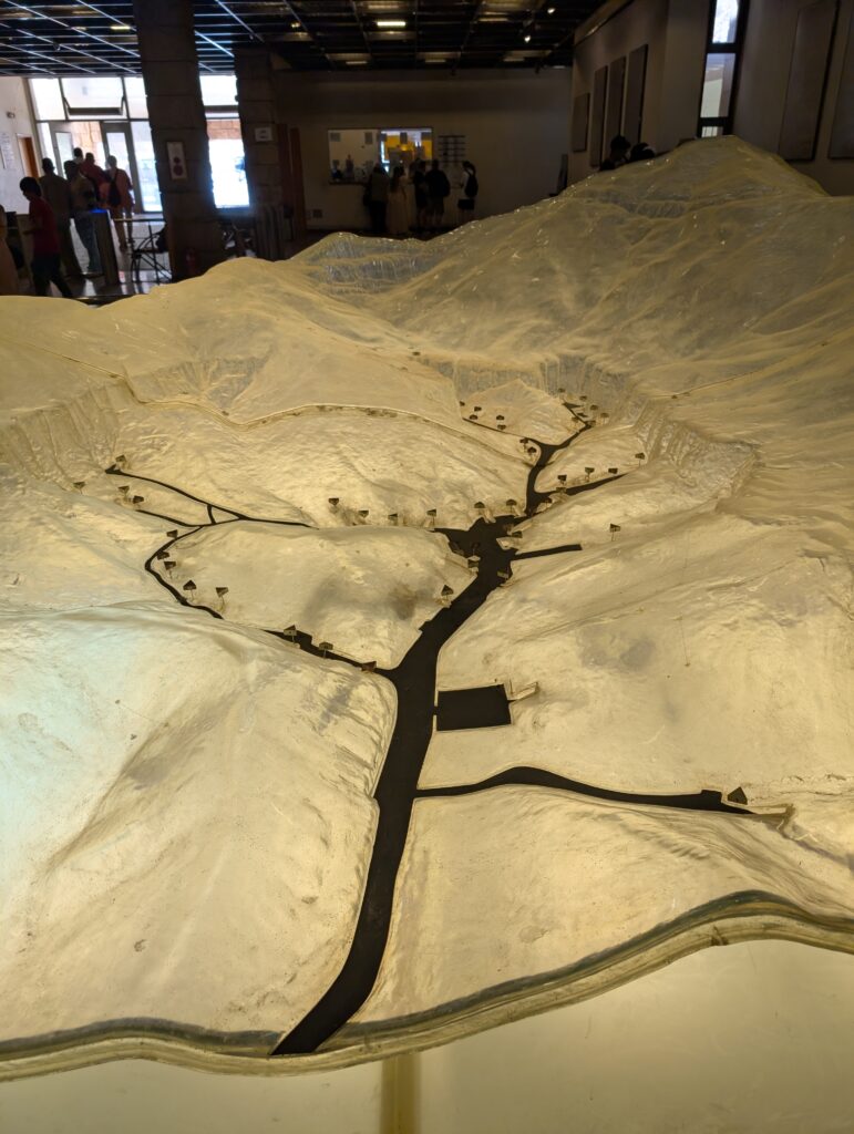 王家の谷の模型