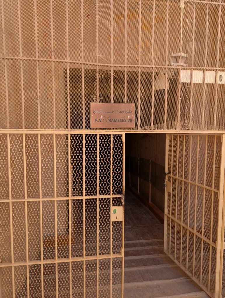 ラムセス7世の墓入口