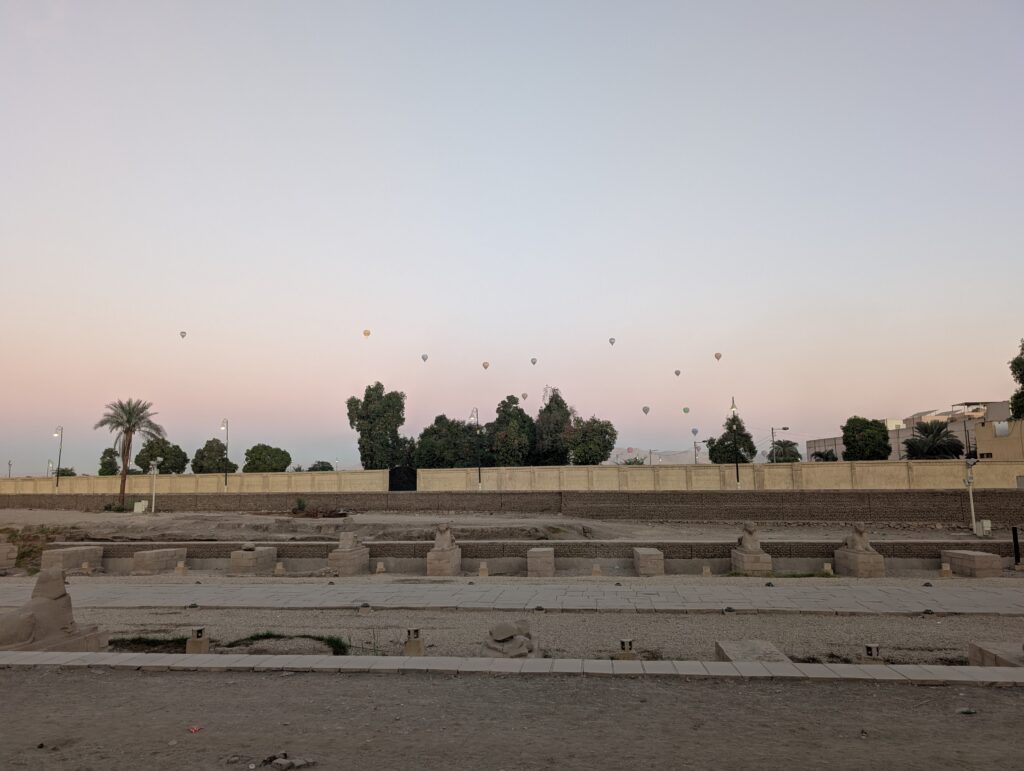 ルクソールのバルーン