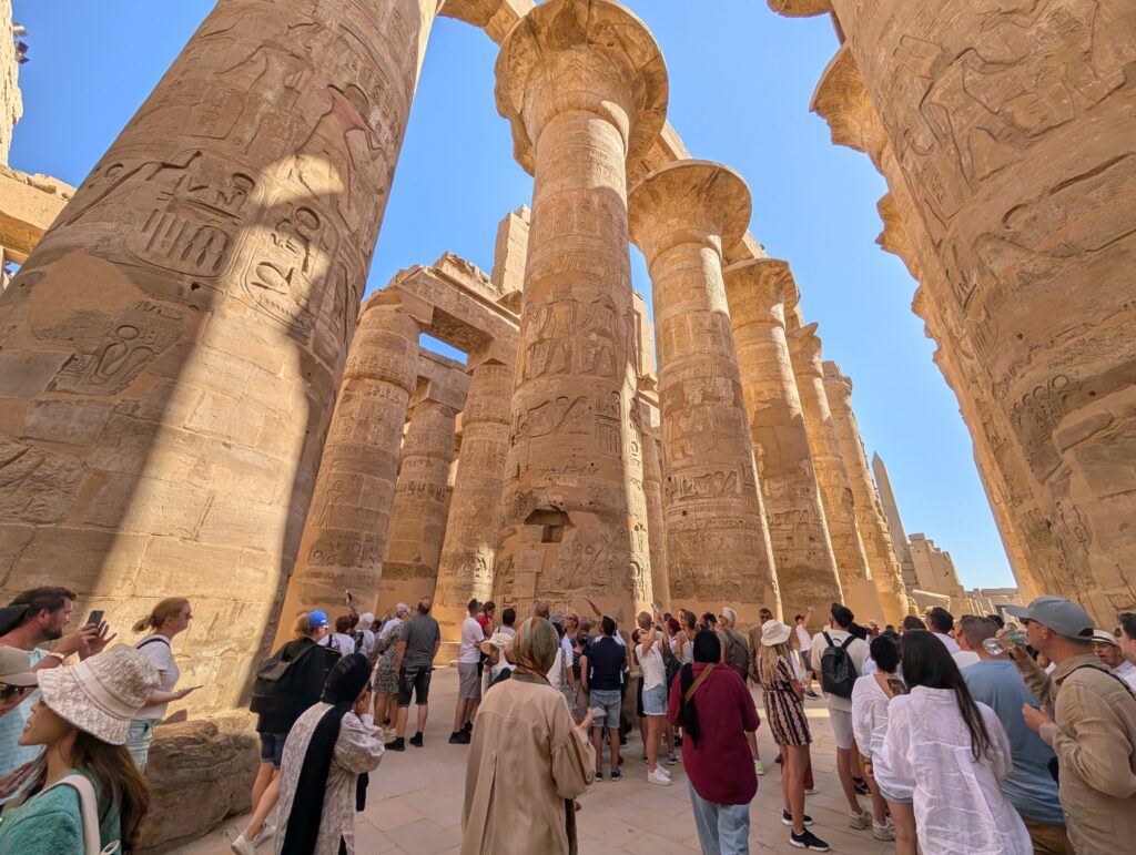 カルナック神殿の大列柱室