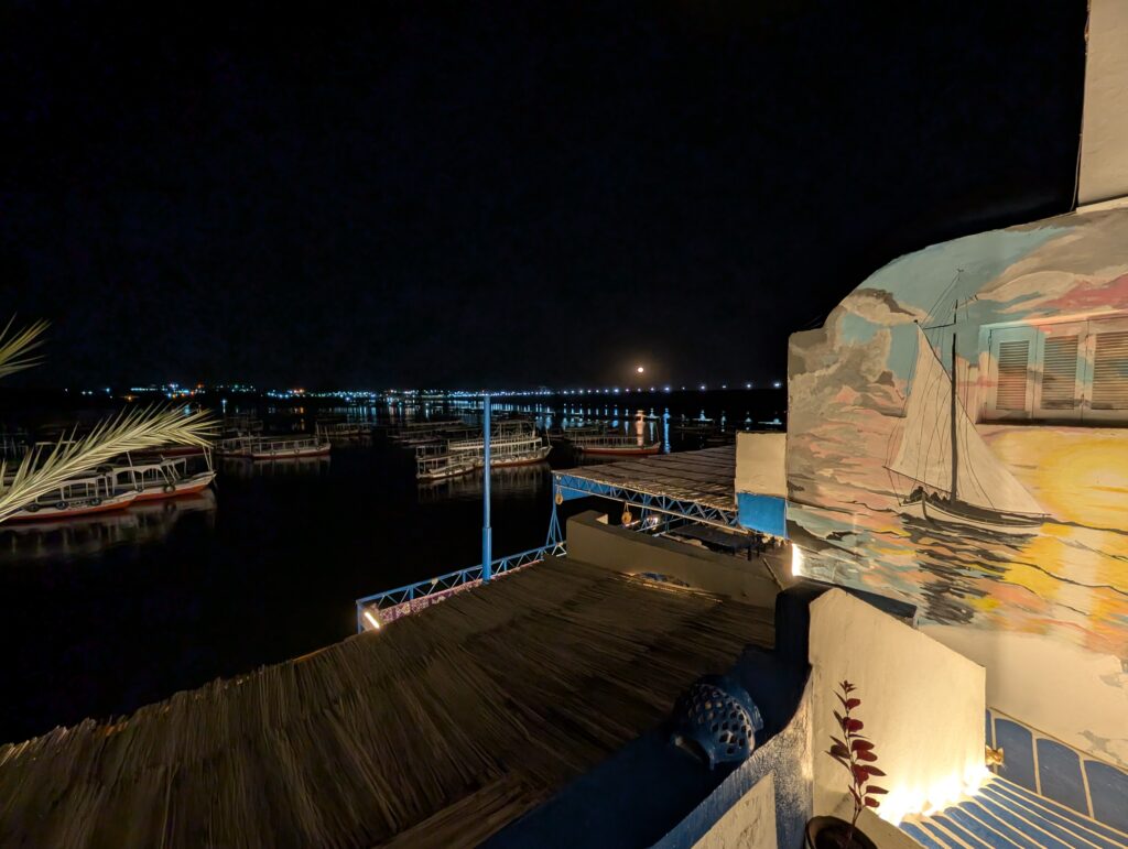 4時前のナイル川