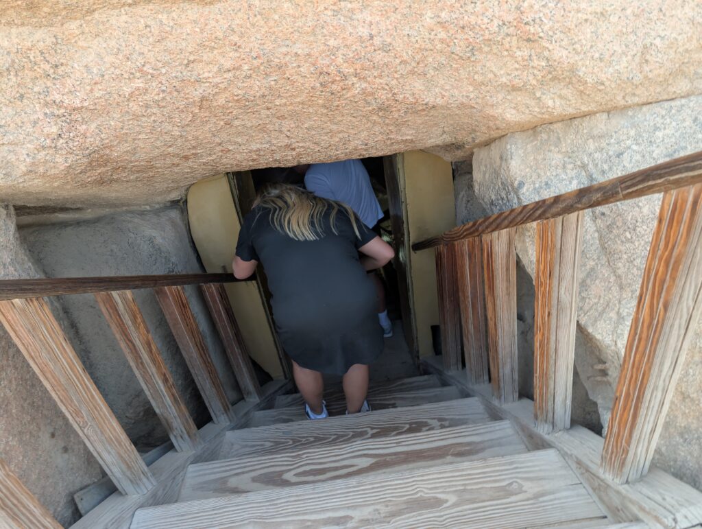 メンカウラーのピラミッド入口