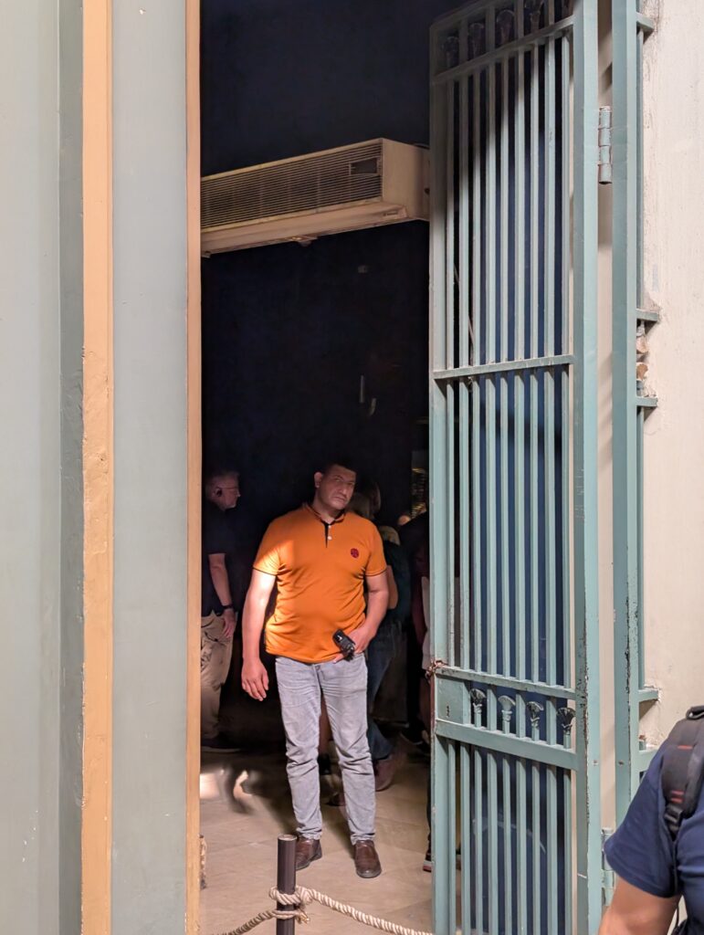 エジプト考古学博物館のセキュリティ