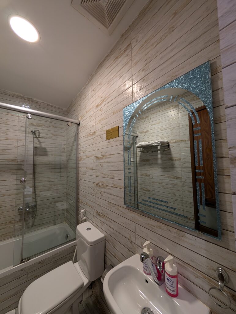 カイロキャピタルホテルのバスルーム