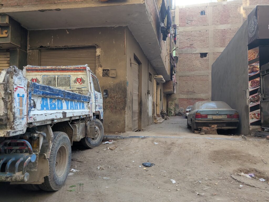 エジプトの路地裏