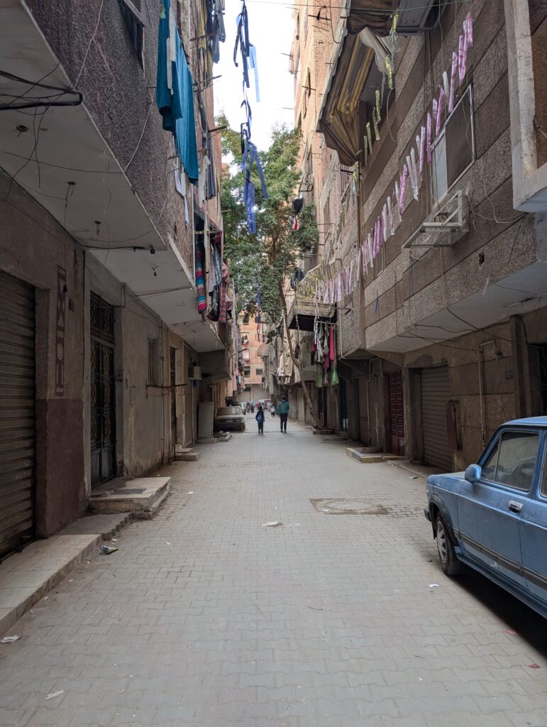 エジプトの路地裏