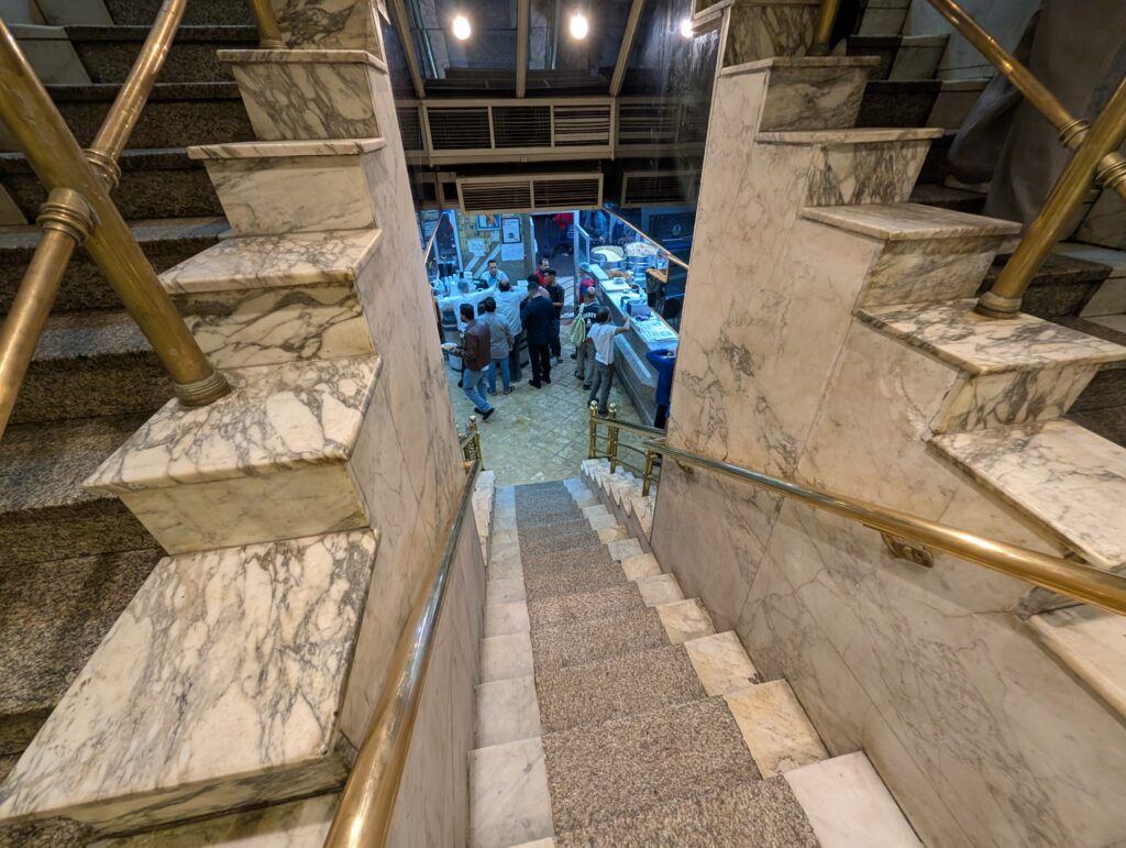 Koshary Abou Tarek（コシャリ・アブ・タレク）店内