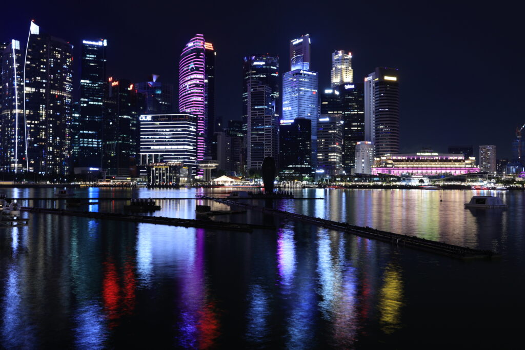 マリーナベイ・サンズのイベントプラザ