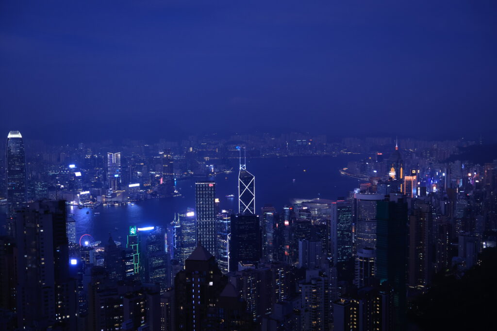 香港の夜景