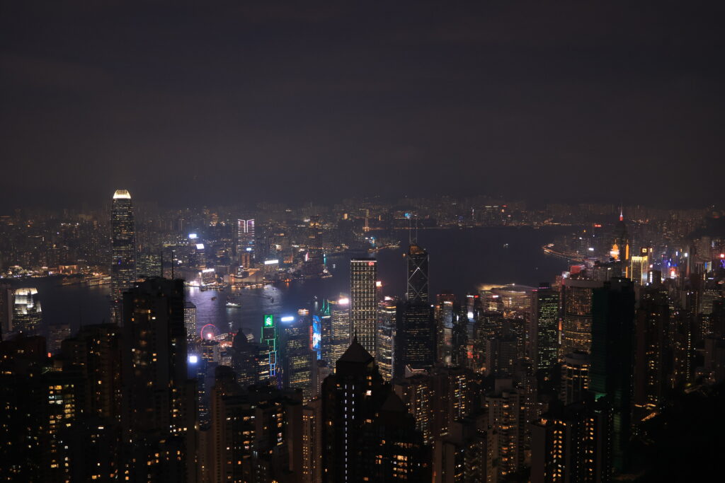 有料展望台（スカイテラス428）からの夜景