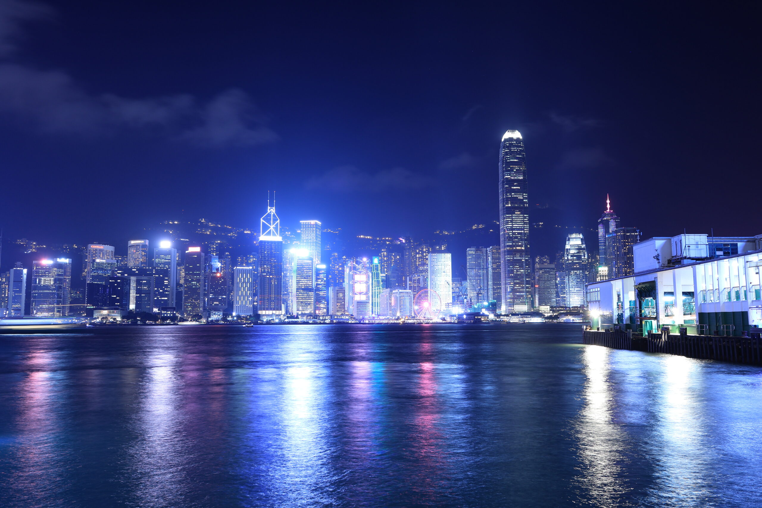 香港の夜景
