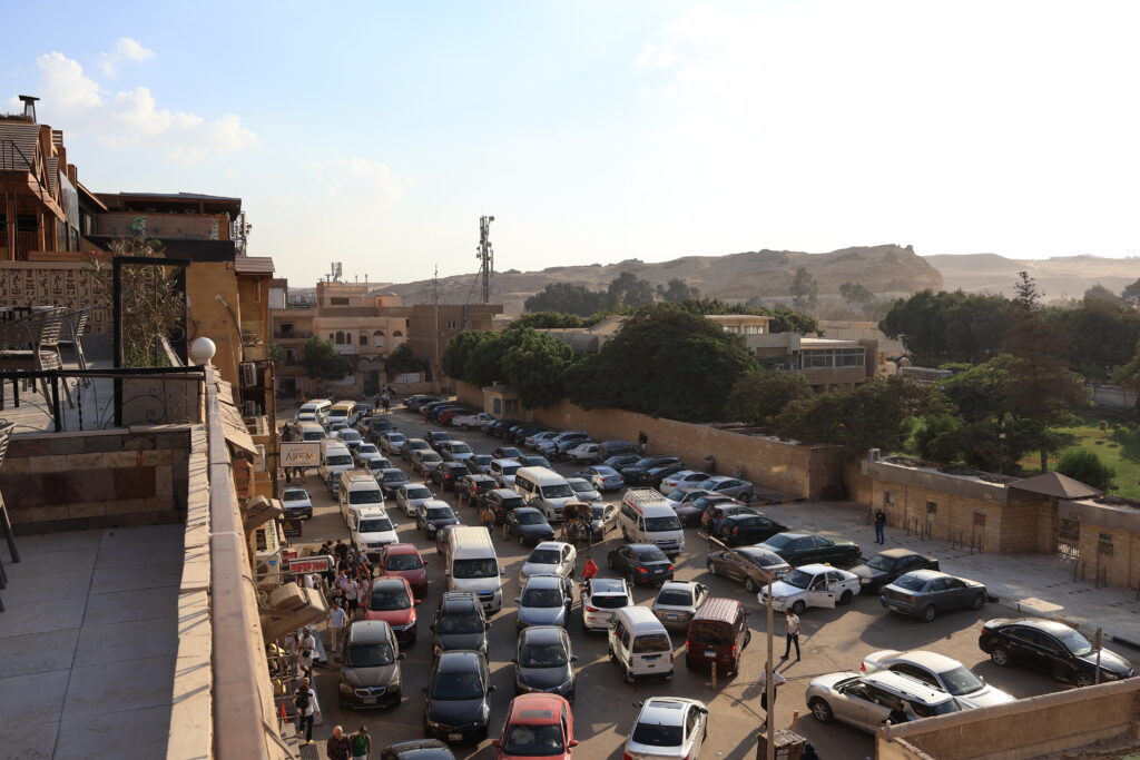 エジプトの道路