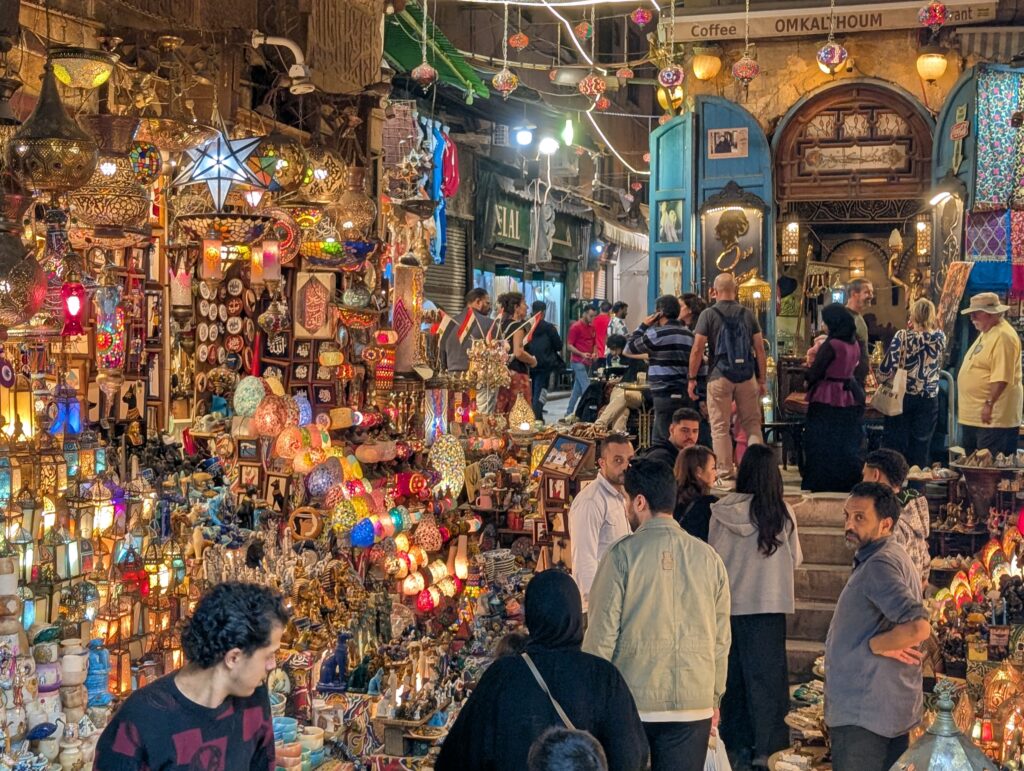 ハン・ハリーリ市場のランプ屋