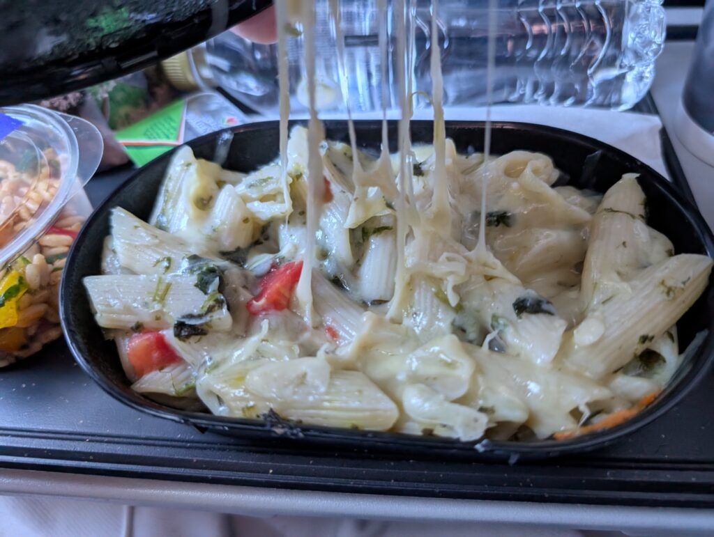 エティハド航空の機内食