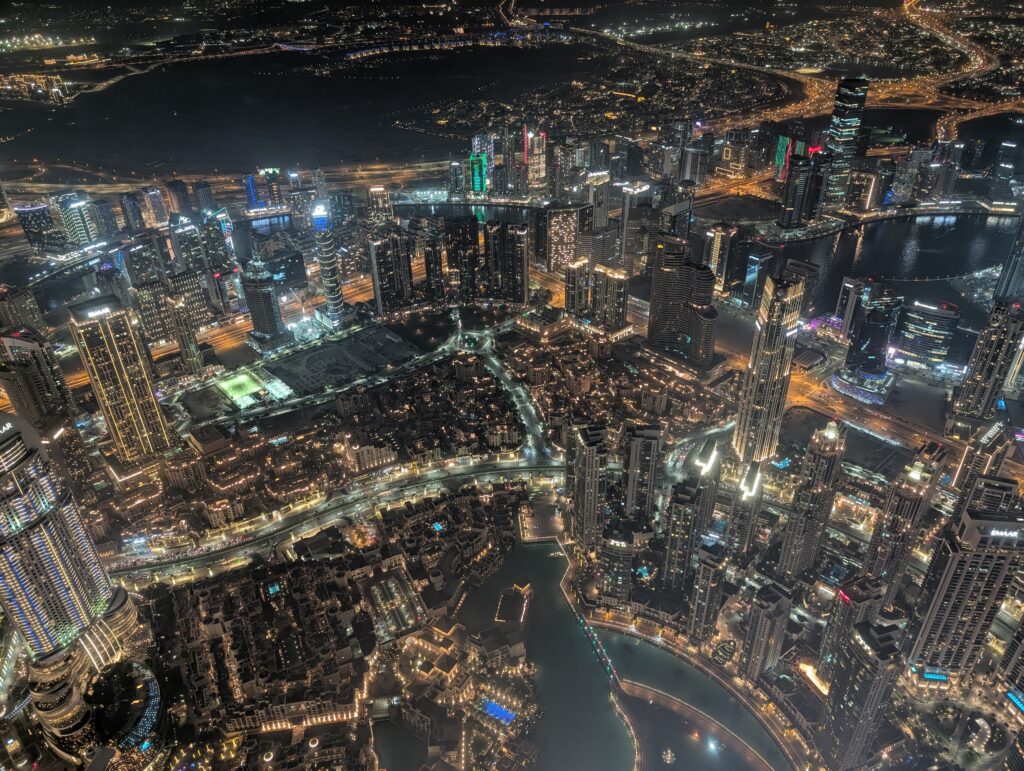 ブルジュハリファ148階