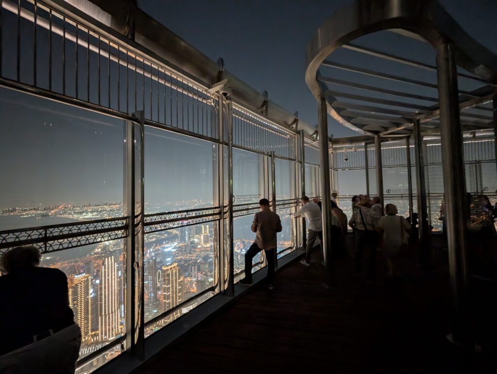 ブルジュハリファ124・125階