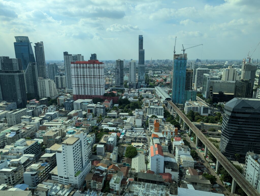 バイヨーク スカイ ホテル部屋からの景色