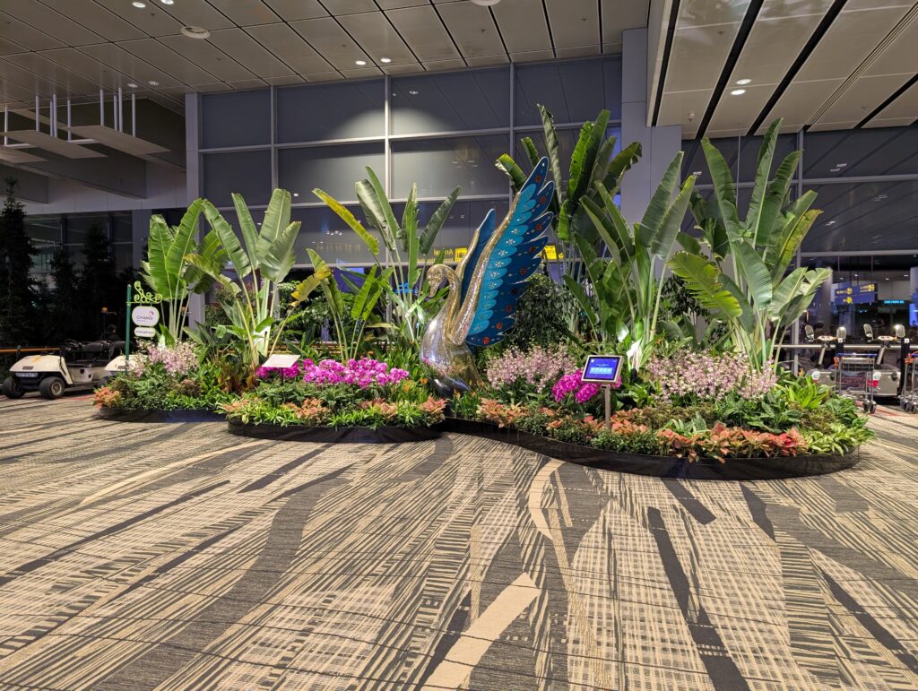 シンガポールのチャンギ国際空港