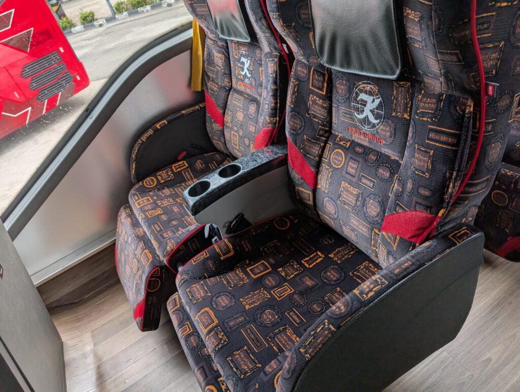 マレーシアの高速バス