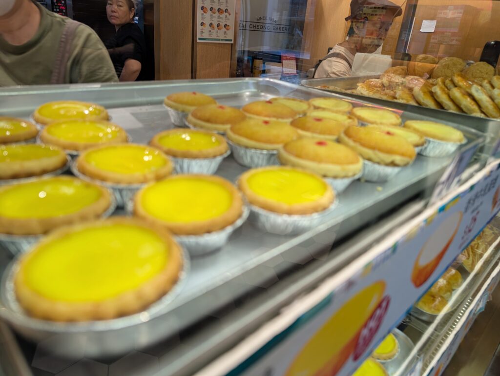 泰昌餅家のエッグタルト