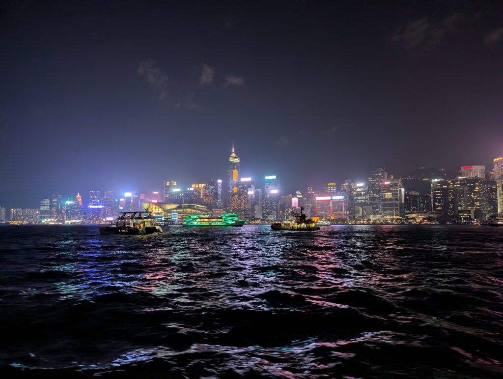 スターフェリーからの夜景