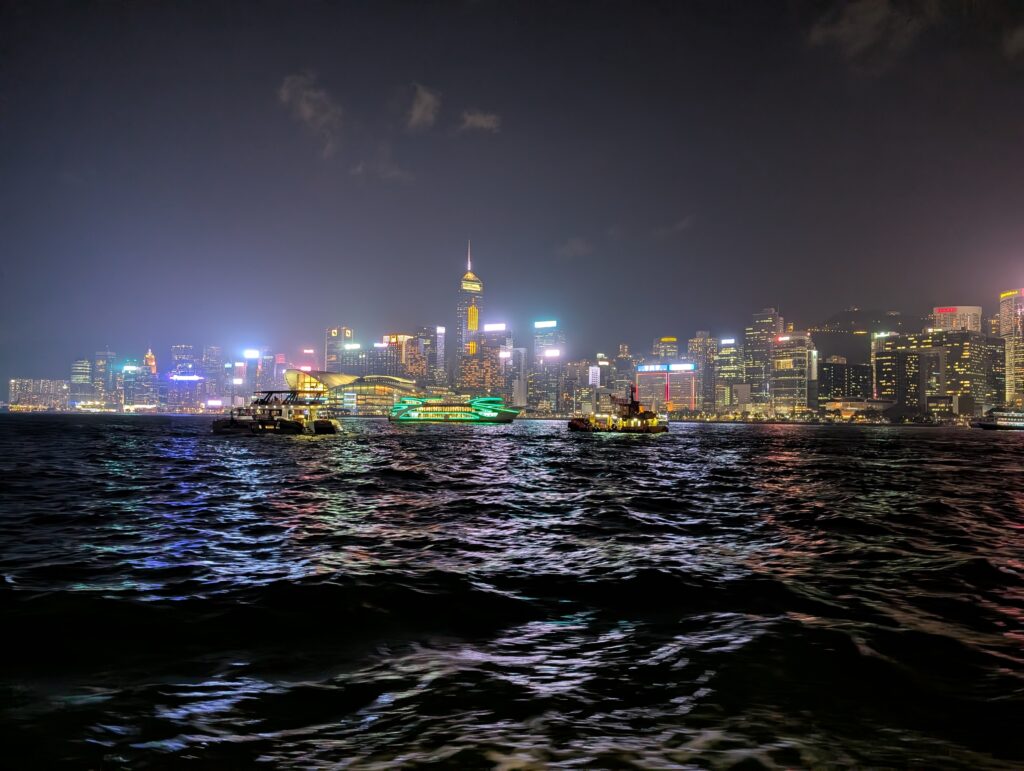 スターフェリーからの夜景