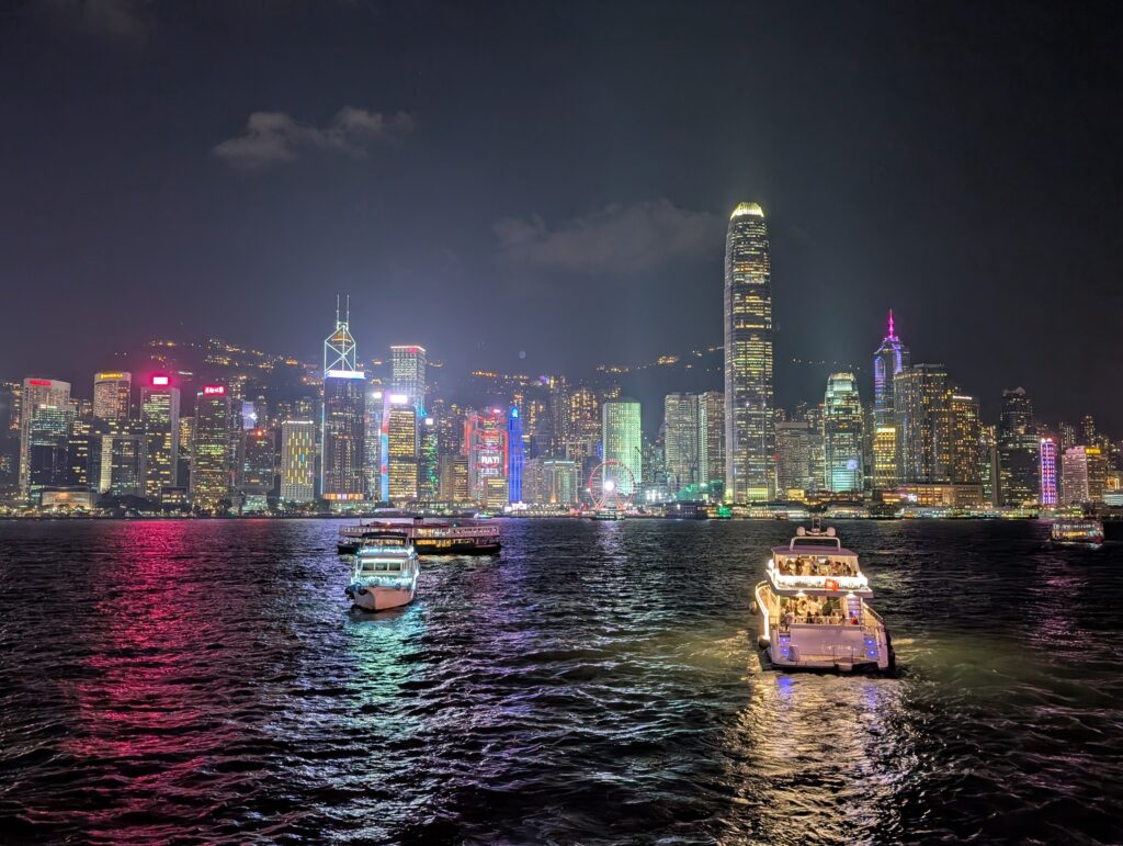 香港の夜景