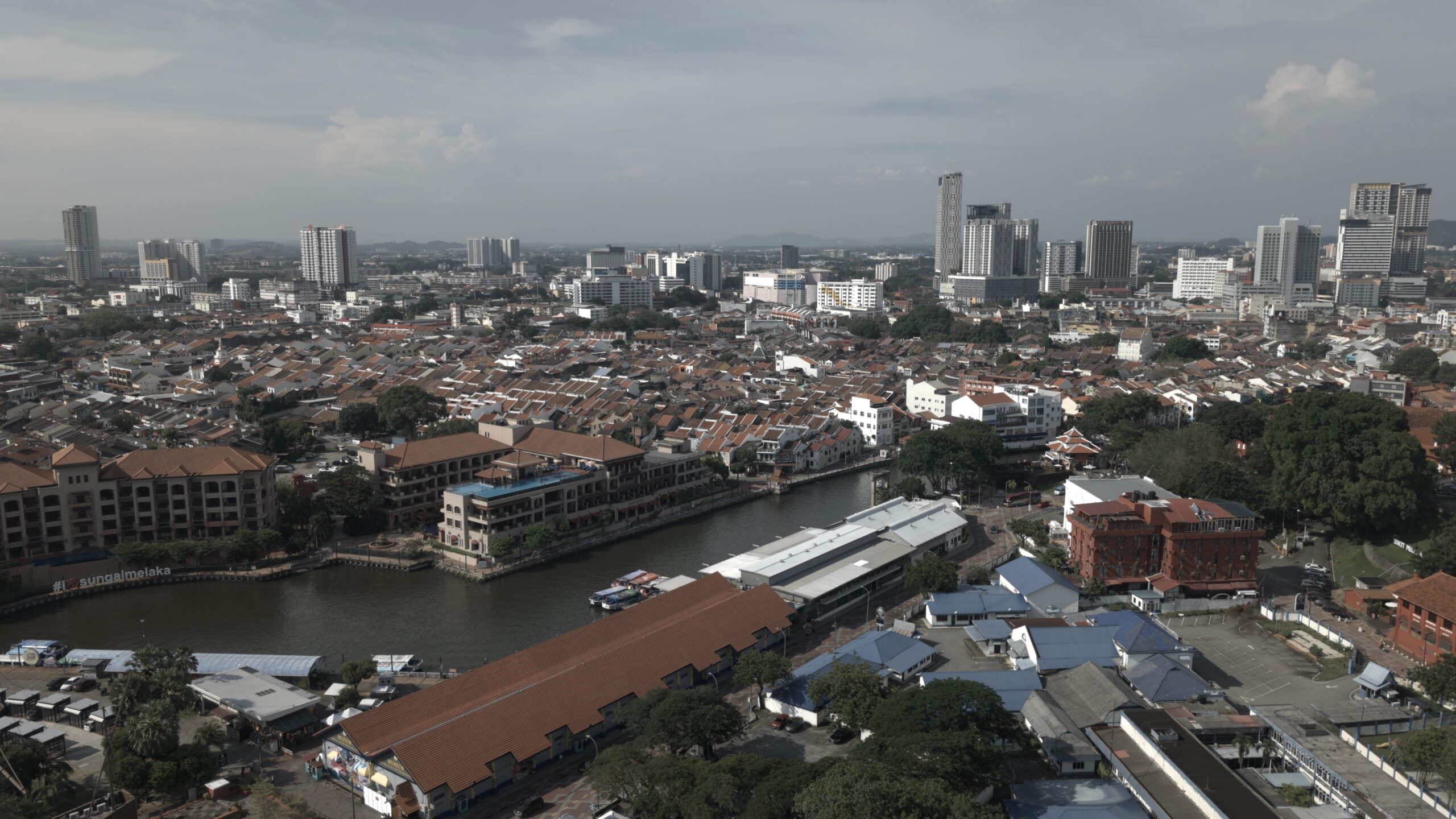 マラッカの街並み