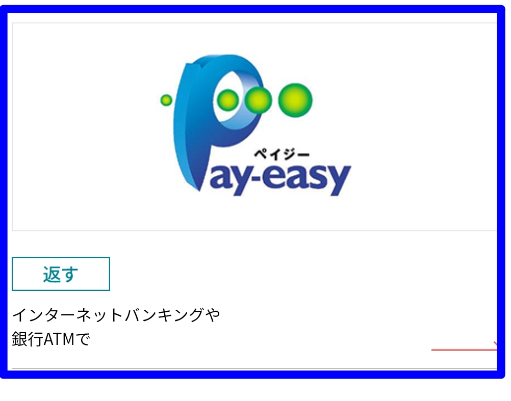 Pay-easy エポスカード キャッシング返済方法