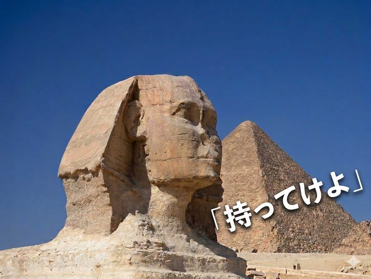 持ってけスフィンクス