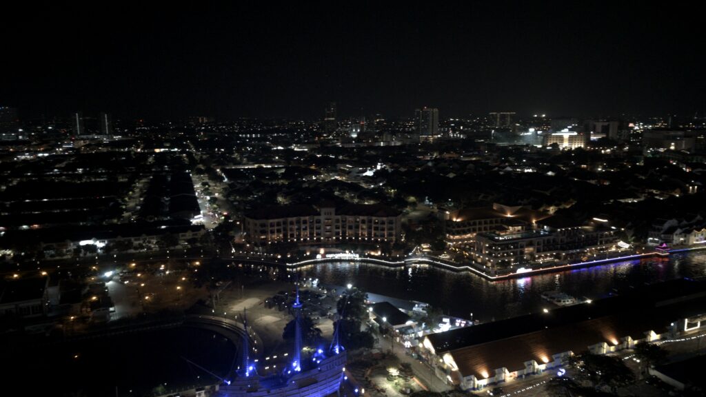 マラッカタワーからの夜景