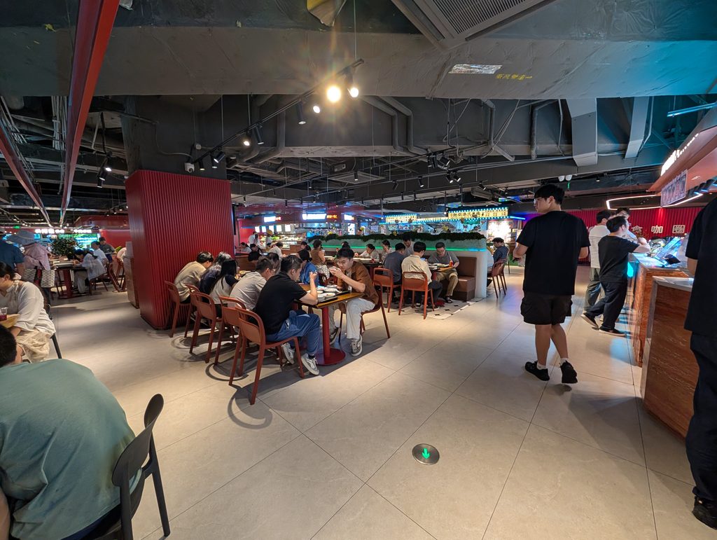正大広場(Super Brand Mall)のフードコート