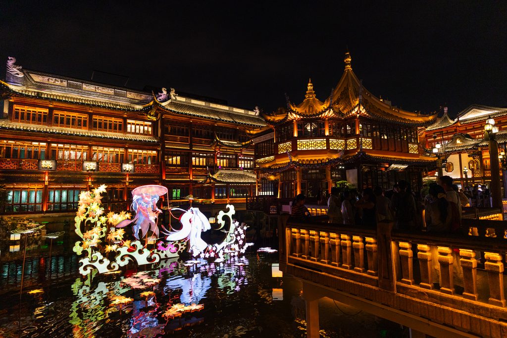 中国・上海の豫園商城