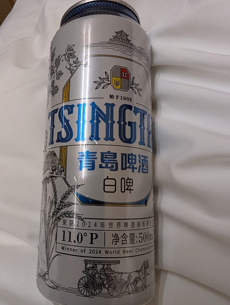 青島ビールの白啤