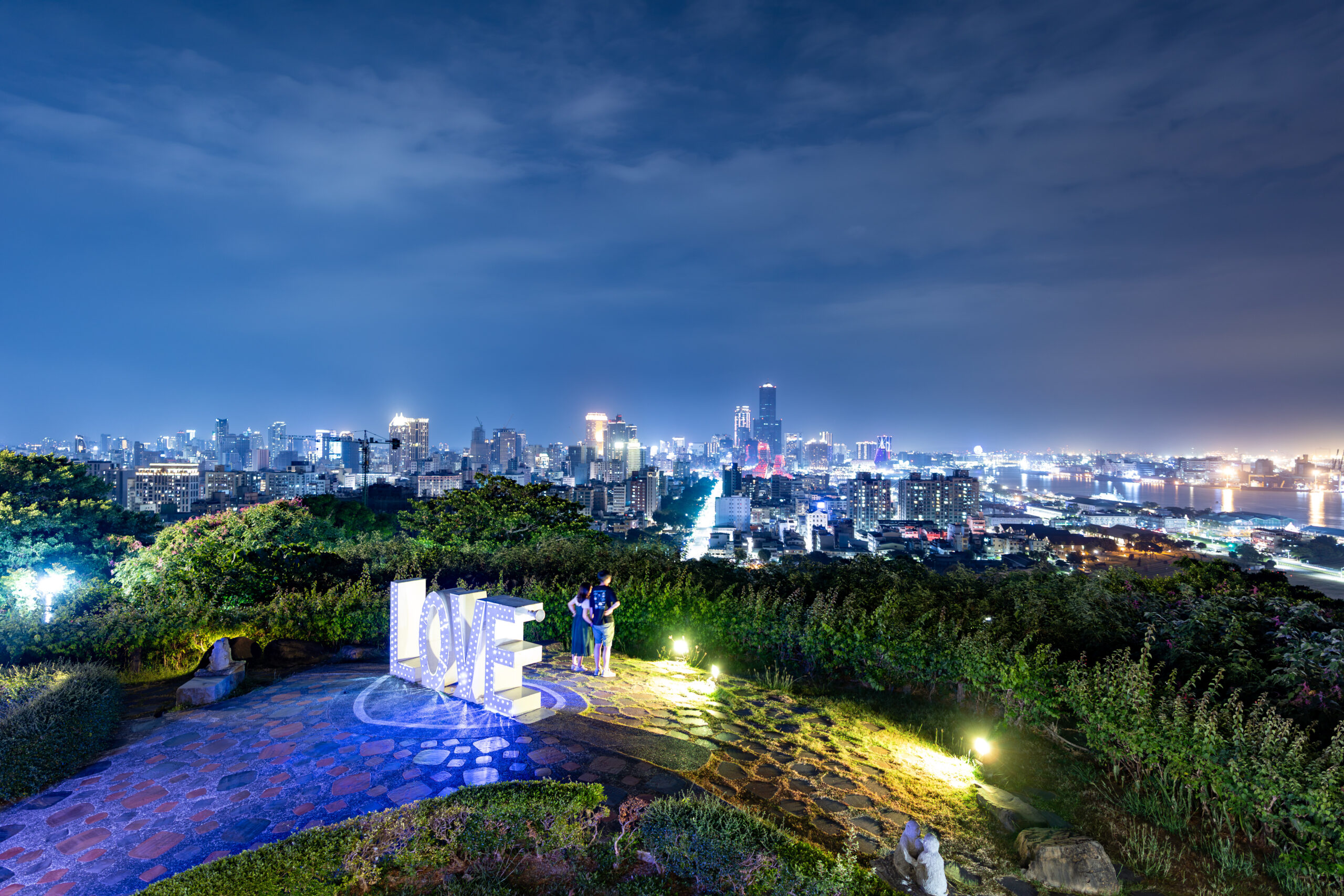 寿山情人観景台（LOVE展望台）